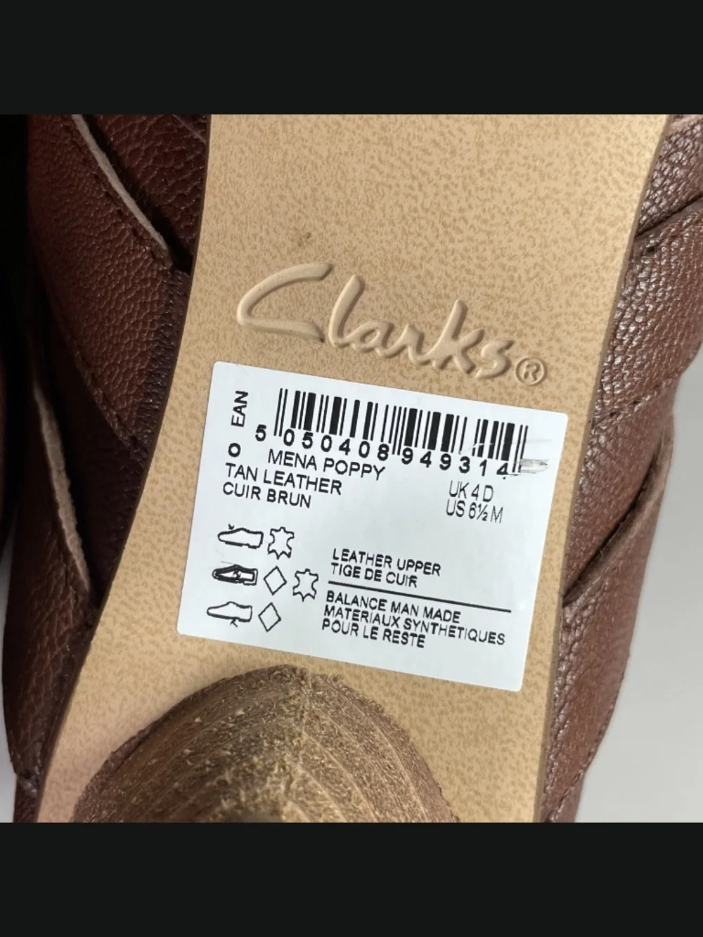 Clarks mena shoes